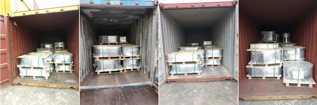 Four containers of Hot sale Forging Jis 16k Flange Pressure Rating PL Rf 50a are shipped together!