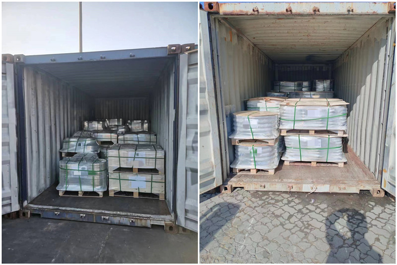 Two containers of JIS 10K Plate Flange are shipped to Malaysia!