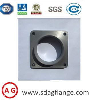 CNC Machining M28 Flange Wrap Cnc Exhaust Flange